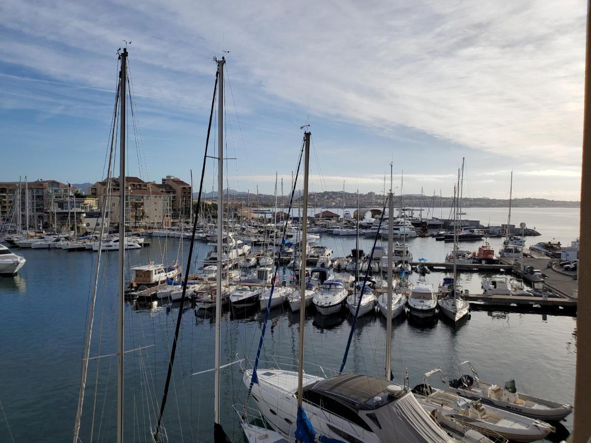 Cap Hermes Vue Port T2 40M2 Climatise 4 Personnes Frejus Exterior photo