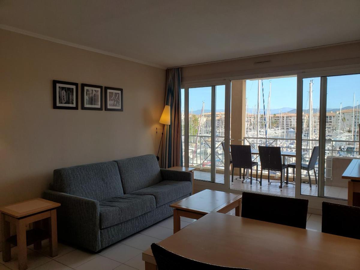 Cap Hermes Vue Port T2 40M2 Climatise 4 Personnes Frejus Exterior photo